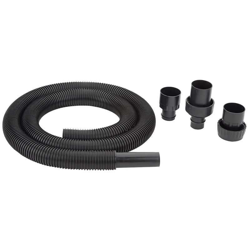 Shop-Vac 9050533 Vacuum Hose, 1-1/2 in OD, 8 ft L, Plastic