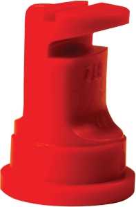 Green Leaf FT 2.0 6PK Flood Nozzle, Polyoxymethylene, Red, For: Y8253051 Series Round Cap, Lechler Spray Tip