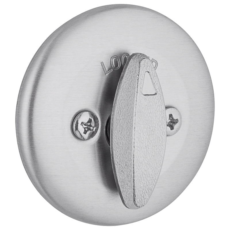 Kwikset 660 Series 66026DSMTCPRCAL Deadbolt, 3 Grade, 1-Sided Key, Satin Chrome, 2-3/8 to 2-3/4 in Backset, KW1 Keyway