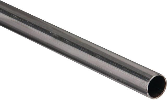 National Hardware 4068BC Series N215-749 Metal Tube, Round, 48 in L, 1 in Dia, 16 ga Wall, Steel, Plain
