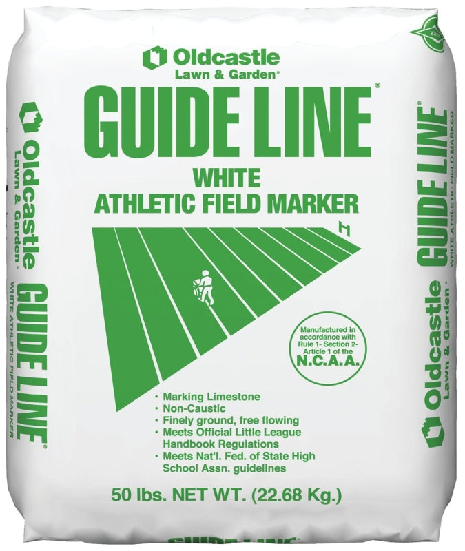 Oldcastle 54051100 Athletic Field Marker, Dolomite/Limestone, White