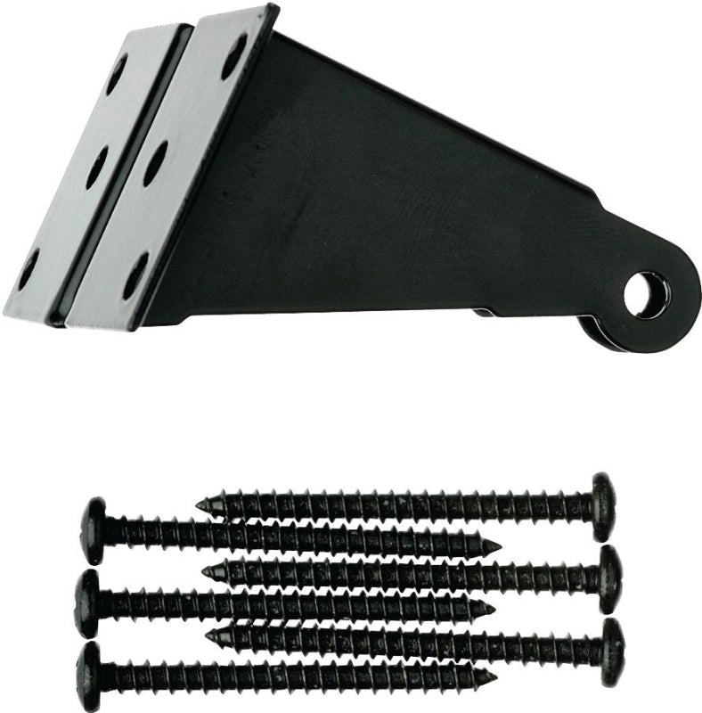 Wright Products V1020RJBBL Repair Jamb Bracket, Black, For: V820 Screen Door Closer