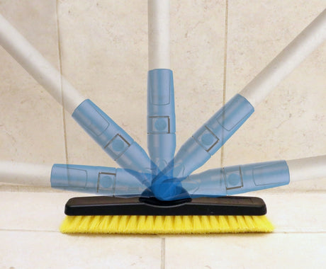 Unger Professional 975200 Swivel Grout Brush, 1-1/4 in L Trim, Polypropylene, 5-1/2 in OAL