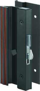 Prime-Line C 1007 Handle Set, Aluminum, Anodized, 7/8 to 2-3/8 in Thick Door