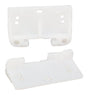 US Hardware WP-8814C Series Drawer Guide, For: 1-5/16 in Track, Plastic, White, Pack of 6