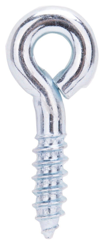ProSource LR229 Screw Eye, 6 mm Dia Wire, 7 mm Thread, 3/4 in L Thread, 1-15/16 in OAL, 298 lb Working Load, Steel, Zinc, Pack of 20