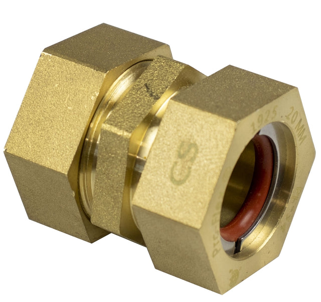 Pro-Flex PFUF1212C CSST Adapter, 1/2 in, Brass, Pack of 12