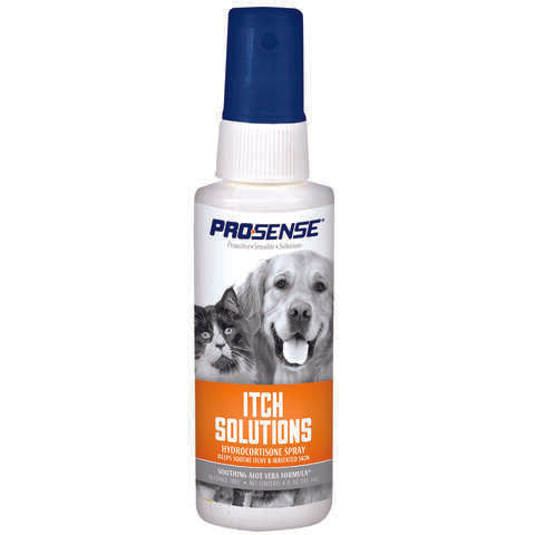 ProSense Itch Solutions Cat/Dog Itch Relief Hydrocortisone Spray 4 oz