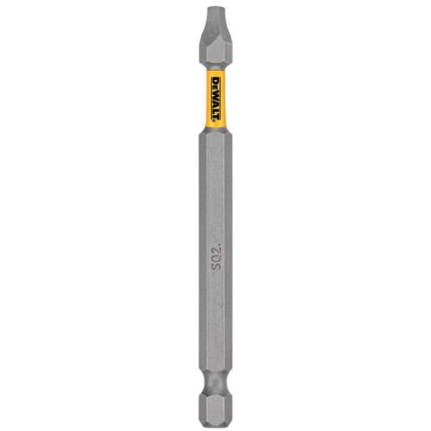DeWalt Max Fit Square #2 X 3.5 in. L Screwdriver Bit Steel 1 pk