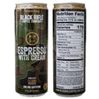 Black Rifle Coffee Company RTD Espresso w/Cream Espresso Coffee 1 pk, Pack of 12