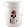 Leaktite White 5 gal Plastic Food Safe Bucket, Pack of 20