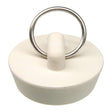 Danco 1-1/4 in. White Rubber Sink Stopper, Pack of 5