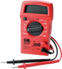 Gardner Bender GDT-311 Multimeter, 2 mOhm, 500 VAC, 600 VDC, 2 MOhm, Digital, LCD Display, Red