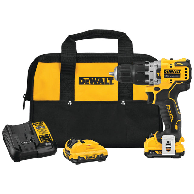 DeWalt 12V MAX XTREME 3/8 in. Brushless Cordless Hammer Drill Kit (Battery & Charger)