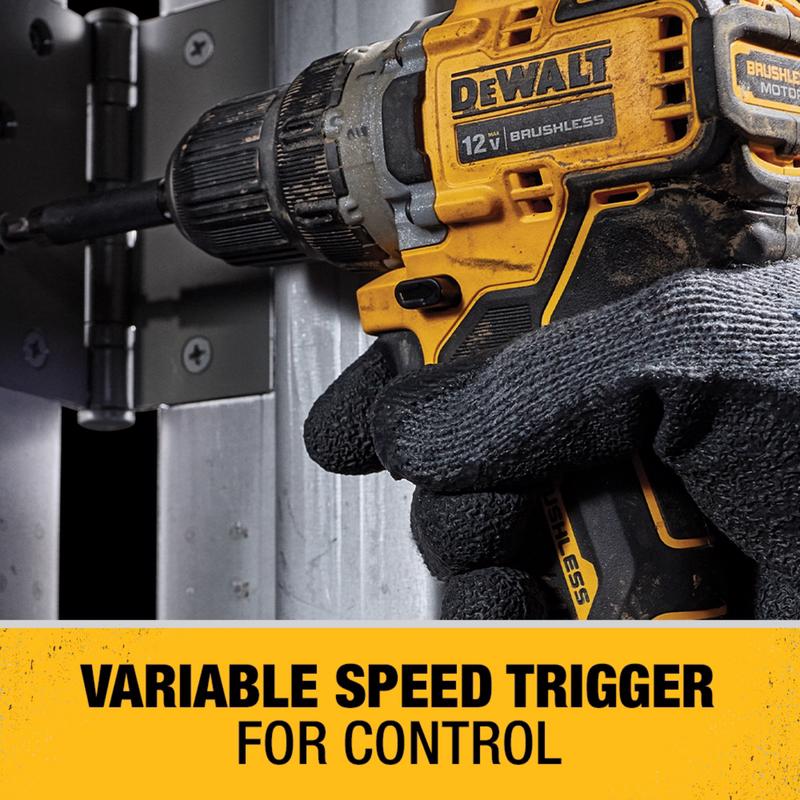 DeWalt 12V MAX XTREME 3/8 in. Brushless Cordless Drill/Driver Kit (Battery & Charger)