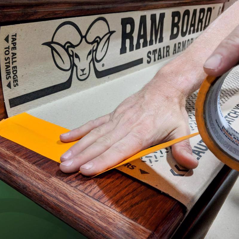 Ram Board Stair Armor 19 in. H X 34 in. W Polypropylene Stair Protector 6 pc