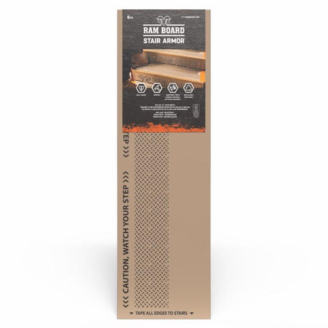 Ram Board Stair Armor 19 in. H X 34 in. W Polypropylene Stair Protector 6 pc