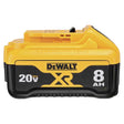 DeWalt 20V MAX XR DCB208 8 Ah Lithium-Ion Battery 1 pc