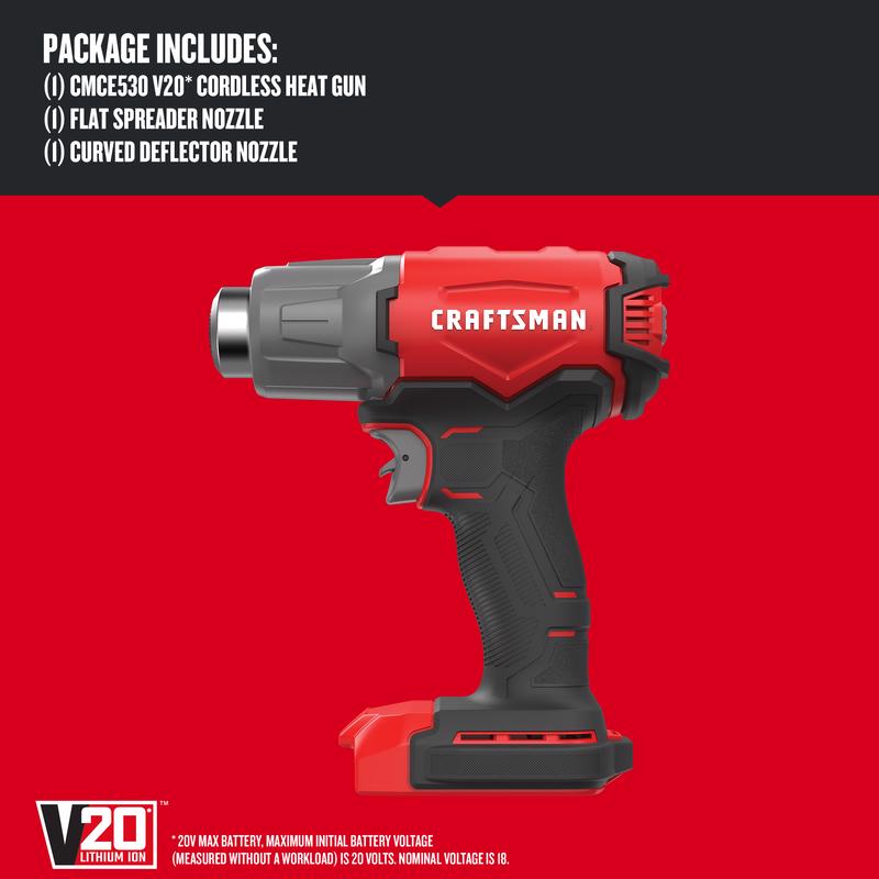 Craftsman V20 Cordless Heat Gun