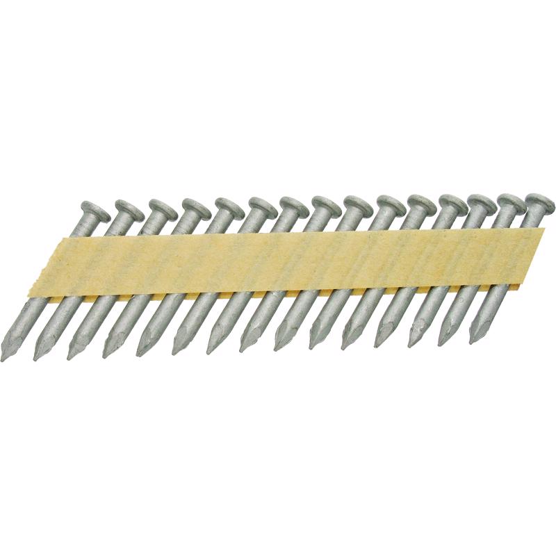 Grip-Rite 1-1/2 in. L X 9 Ga. Angled Strip Hot-Dip Galvanized Joist Hanger Nails 33 deg 1000 pk