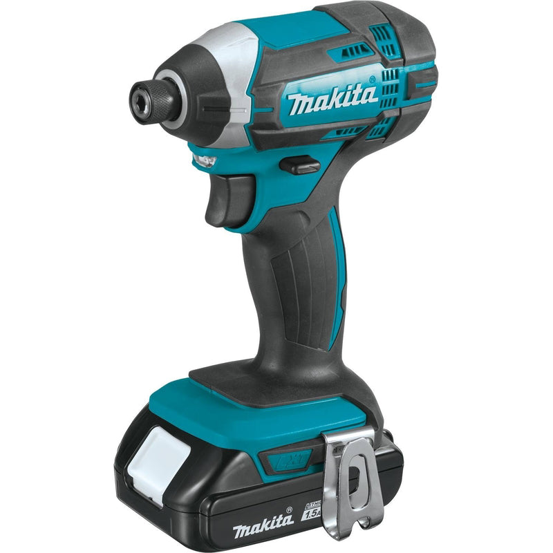 Makita 18V LXT 1/4 in. Cordless Brushed Impact Driver Kit (Battery & Charger)