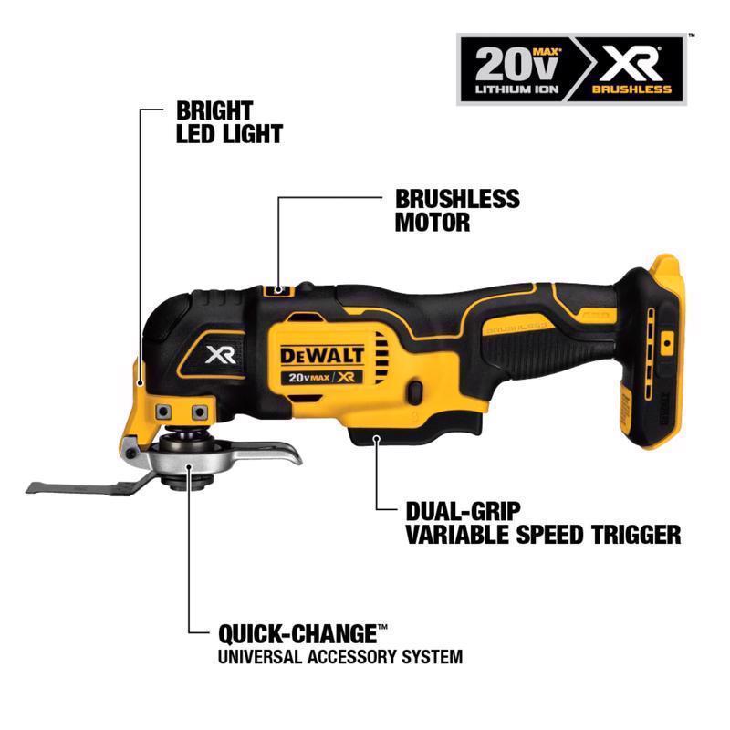 DeWalt 20V MAX 5 amps Cordless Brushed 10 Tool Combo Kit