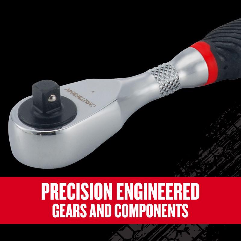 Craftsman V-Series 1/4 in. drive Comfort Grip Ratchet 80 teeth