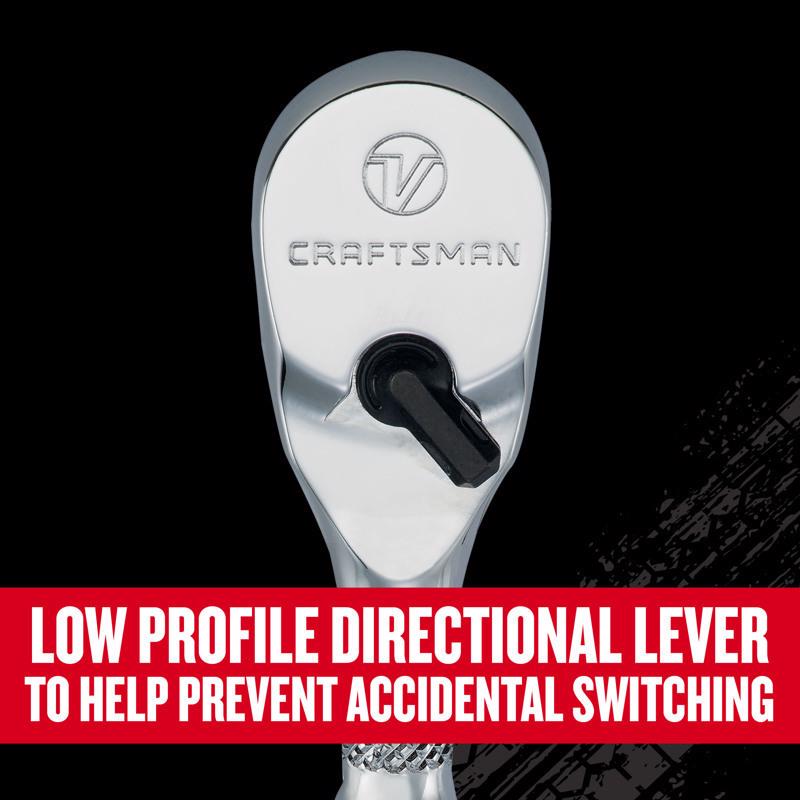 Craftsman V-Series 1/4 in. drive Ratchet 80 teeth