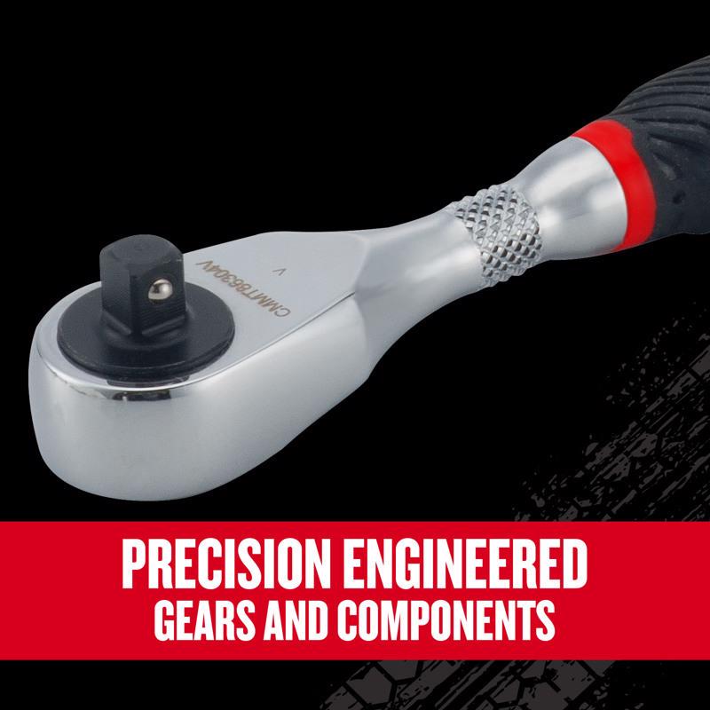 Craftsman V-Series 1/4 and 3/8 in. drive Comfort Grip Ratchet Set