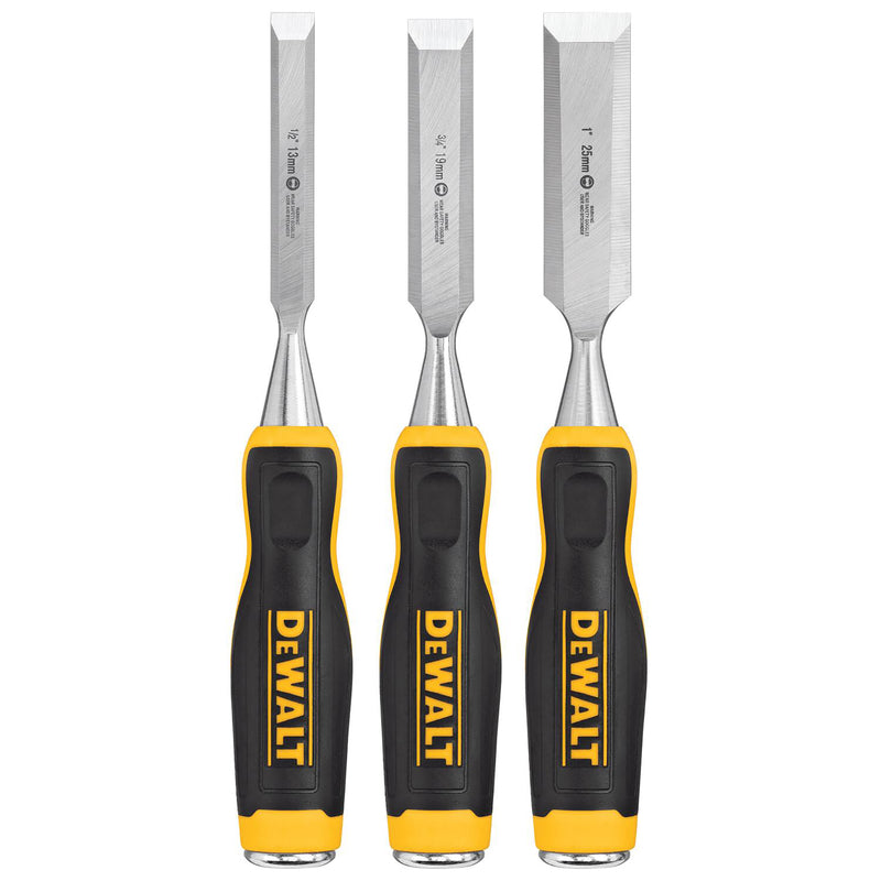 DeWalt Wood Chisel Set 3 pc, Pack of 2