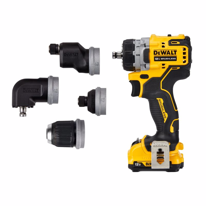 DeWalt 12V MAX XTREME 3/8 in. Brushless Cordless 5-In-1 Drill Kit (Battery & Charger)