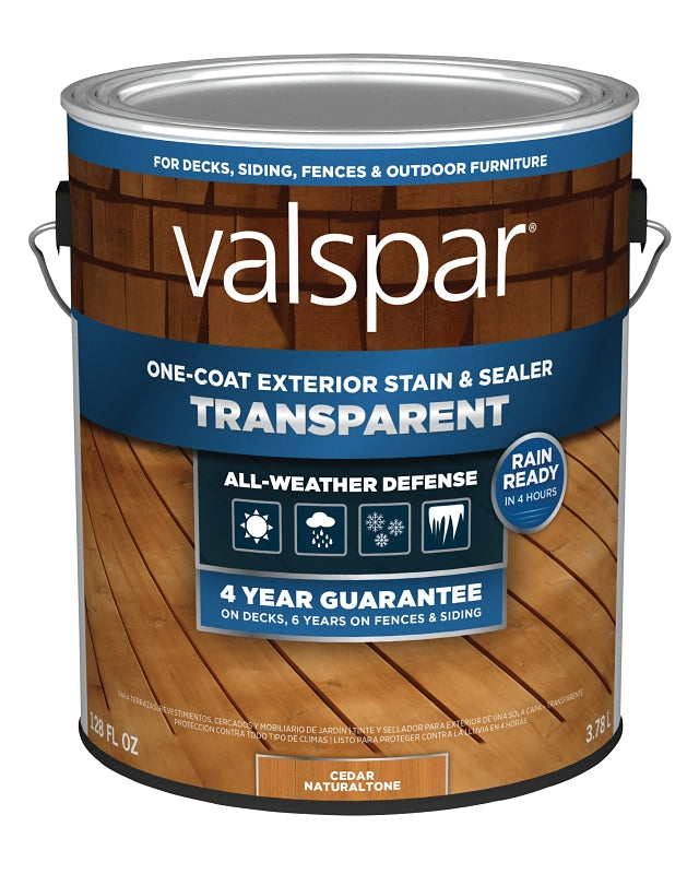STAIN&SEALER TRNSP CDR NATL 1G, Pack of 4