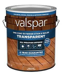 STAIN&SEALER TRNSP RED NATL 1G, Pack of 4