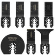 Dremel Steel Oscillating Blade Set Wood 7 pc