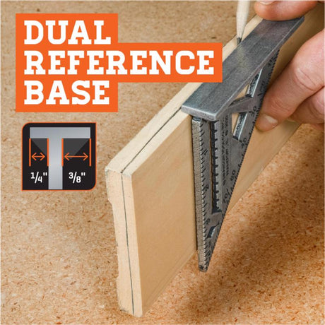Swanson 4-1/2 in. L Aluminum Trim Speed Square