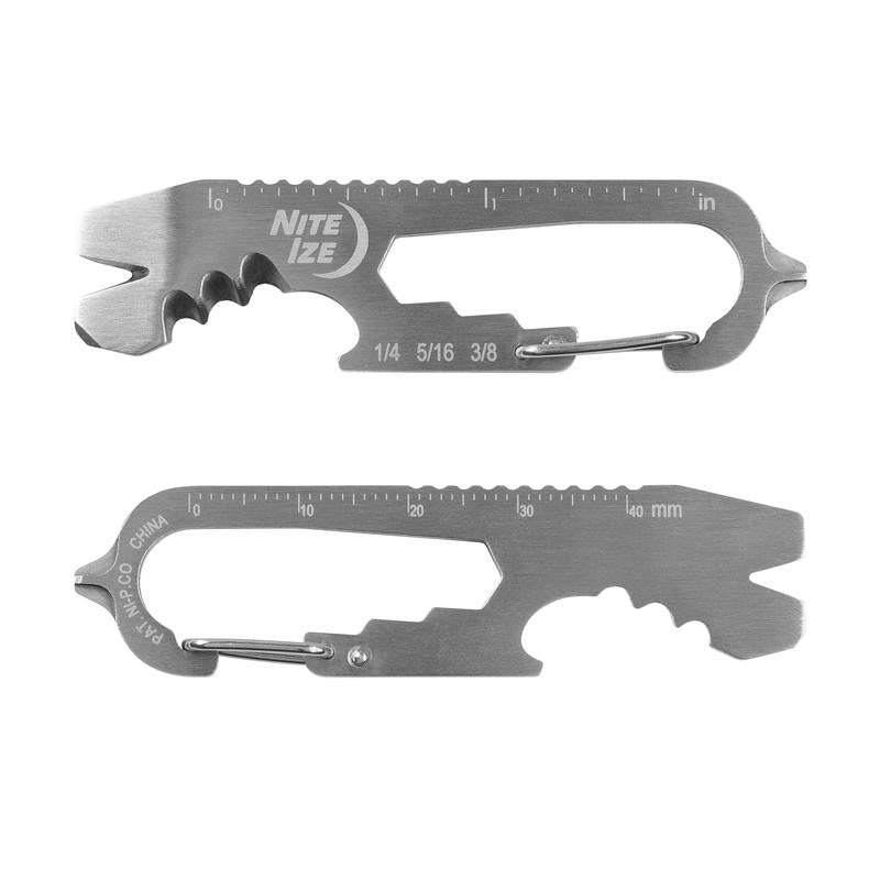 Nite Ize Doohickey Stainless Steel Silver Multi Key Tool, Pack of 6