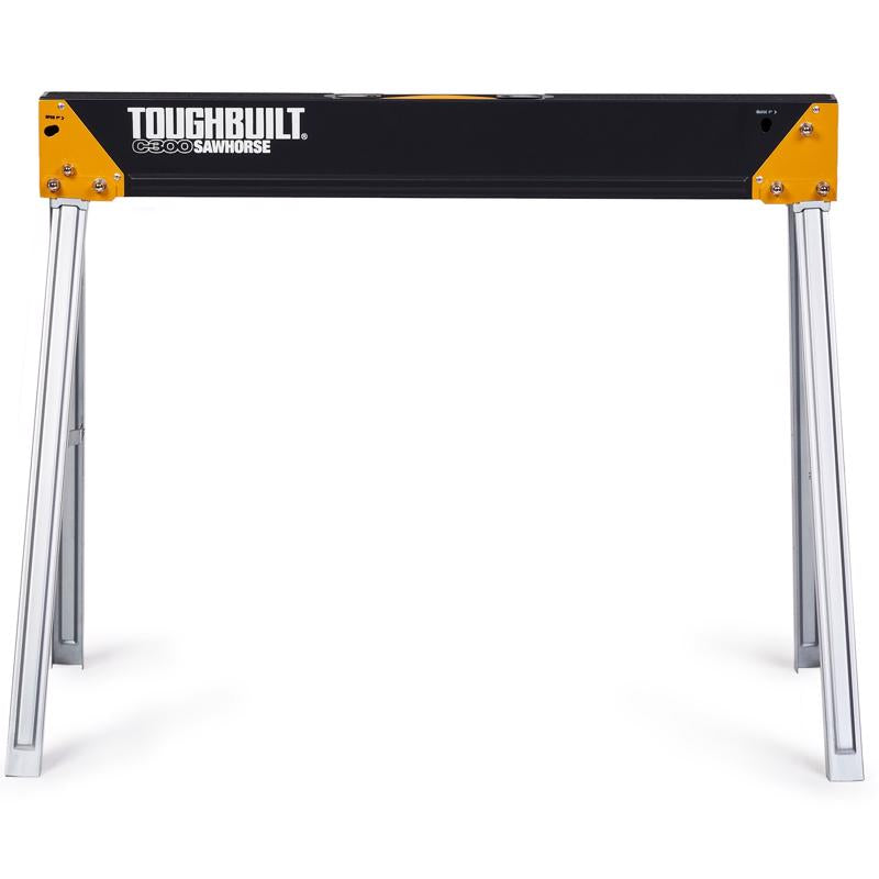 ToughBuilt 28.54 in. H X 36.81 in. W X 22.64 in. D Folding Sawhorse 1100 lb. cap. 1 pc
