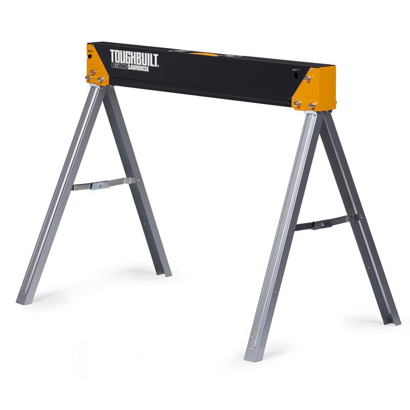 ToughBuilt 28.54 in. H X 36.81 in. W X 22.64 in. D Folding Sawhorse 1100 lb. cap. 1 pc