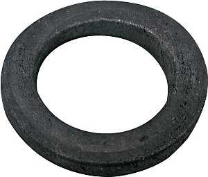 ProSource PMB-124 Overflow Washer, 3-1/4 in OD, 2-1/4 in ID and 15 mm H, 6 mm H, 3-1/4 in Dia, 13 mm Thick