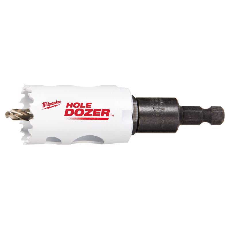 Milwaukee Hole Dozer 1-1/4 in. Bi-Metal Hole Saw with Arbor and Pilot Bit 1 pk, Pack of 2