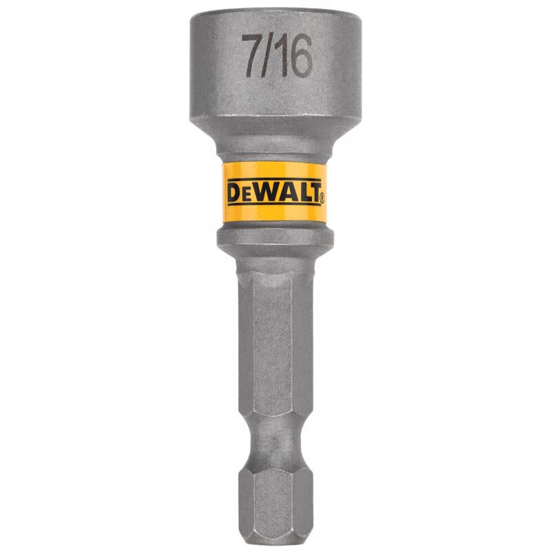 DeWalt Maxfit 7/16 in. X 2 in. L Steel Magnetic Nut Setter 1 pc