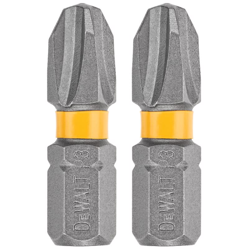 DeWalt Max Fit Phillips #3 X 1 in. L Screwdriver Bit Set Steel 2 pk