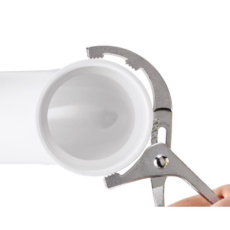 Milwaukee 9 in. Steel Oil Filter and PVC Pliers