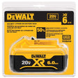 DeWalt 20V MAX DCB206 6 Ah Lithium-Ion Battery Pack 1 pc