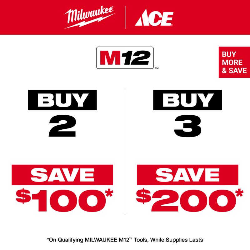 Milwaukee M12 FUEL 1/4 in. Brushless Cordless Ratchet Tool Only