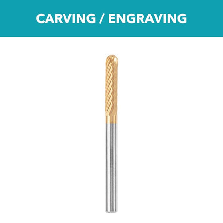 Dremel 1.5 in. L X 0.12 in. W Cylindrical Tungsten Carbide Cutter 1 pk