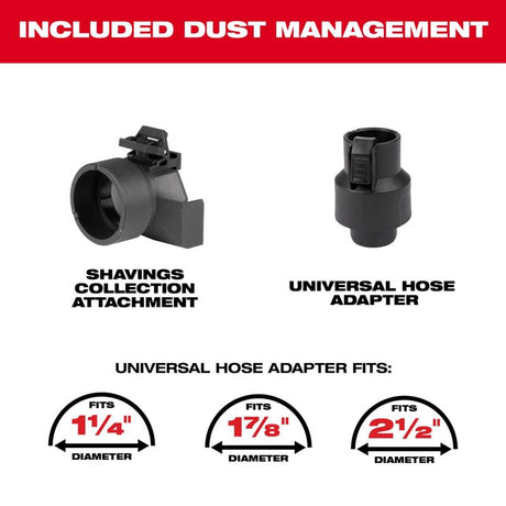 Milwaukee M12 2.2 in. Cordless Brushless Planer Tool Only