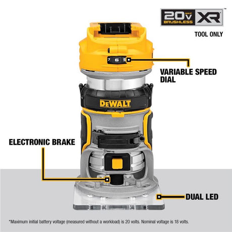 DeWalt 20V MAX XR Cordless Brushless 2 Tool Combo Kit