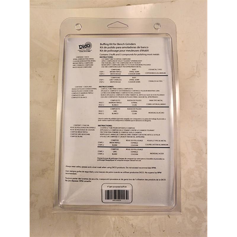 Dico Cordless 6 in. Buffer/Polisher 1 each