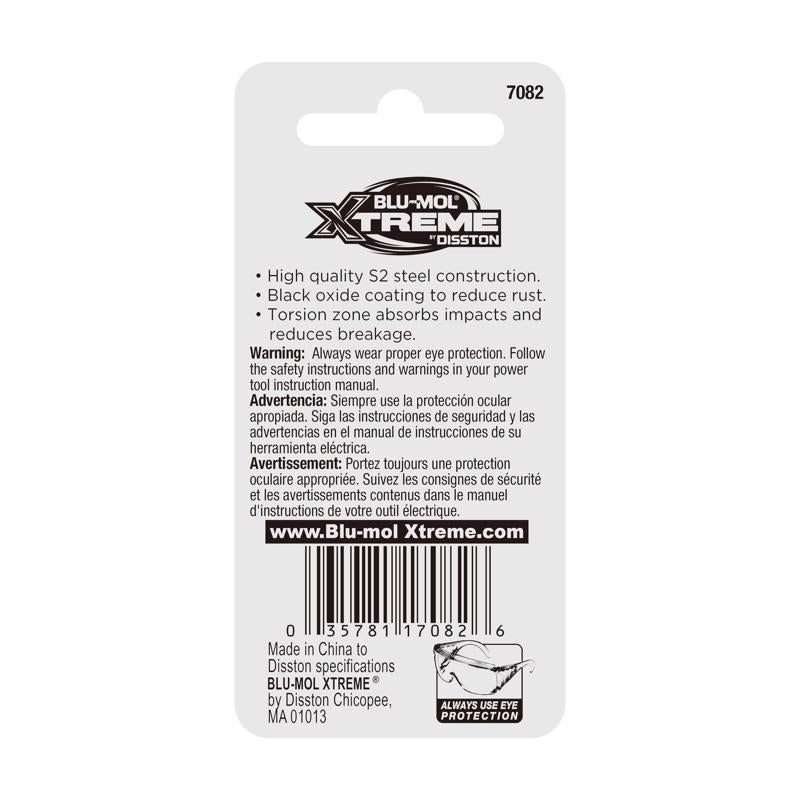 Blu-Mol Xtreme Square 2 X 2 in. L Screwdriver Bit S2 Tool Steel 2 pc